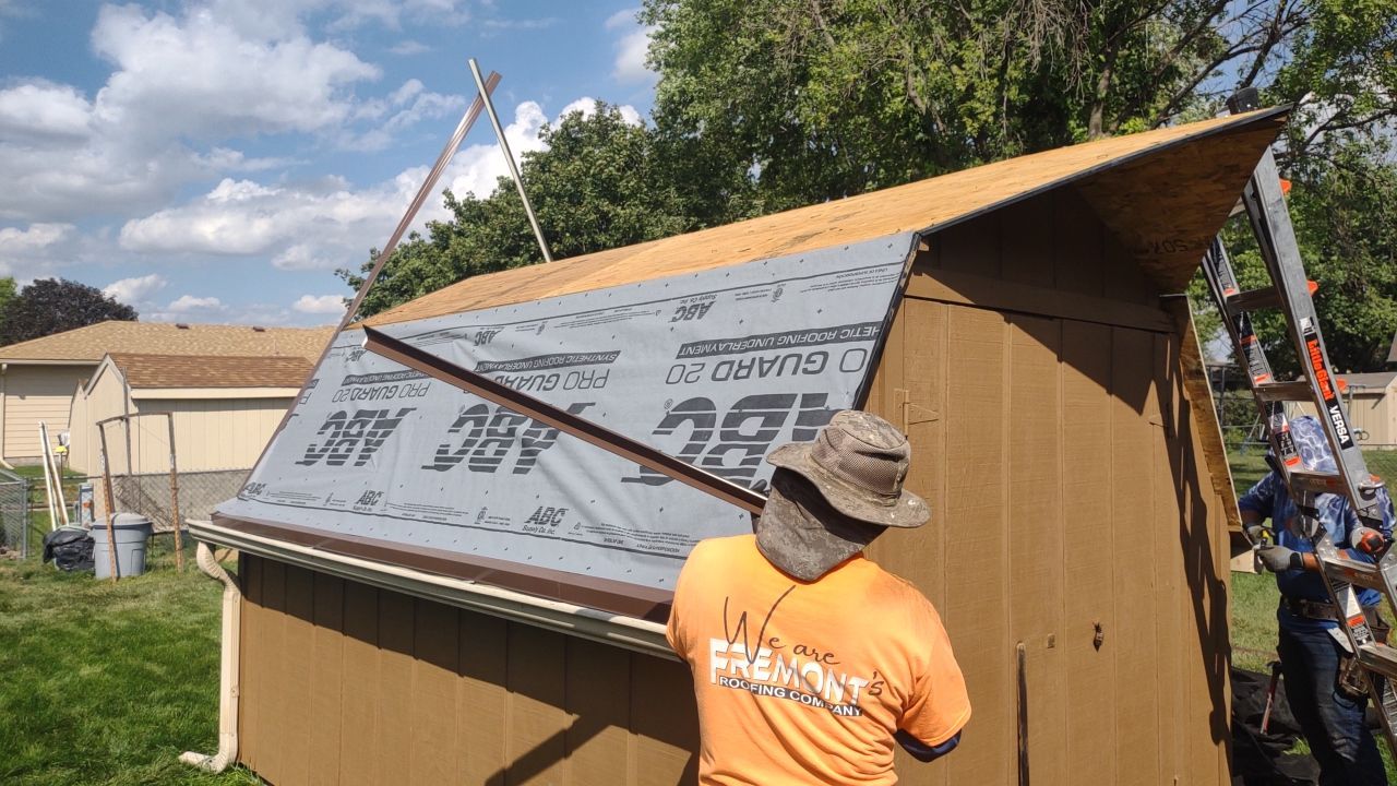 Shed Reroof 